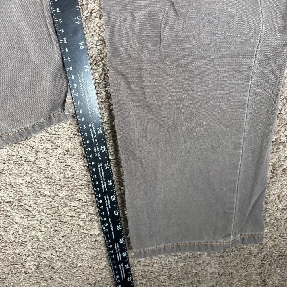 Vintage Levis 501 Mens 32x30 Charcoal Grey Brown Canvas Jeans Made in USA 1999